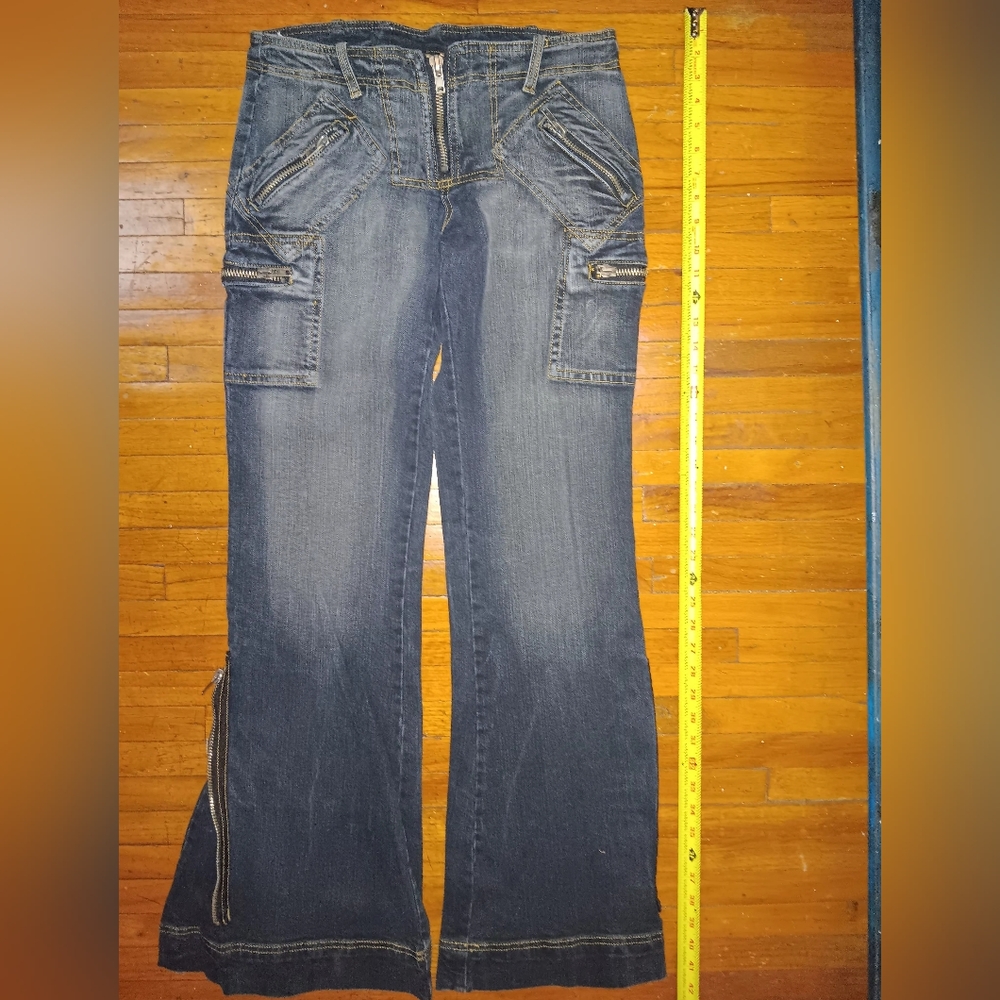 Sweet lips vintage cargo jeans